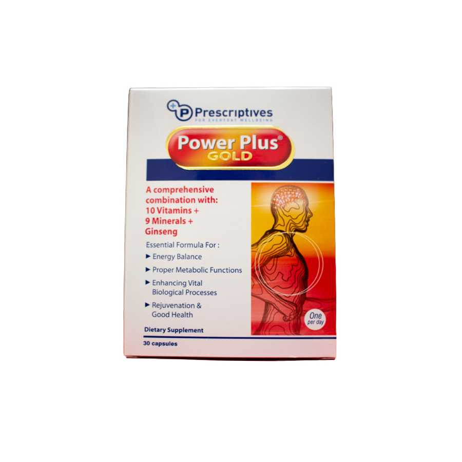 POWER PLUS GOLD CAP