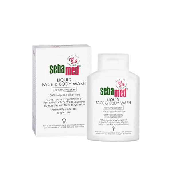 SEBAMED LIQUID FACE&BODY WASH