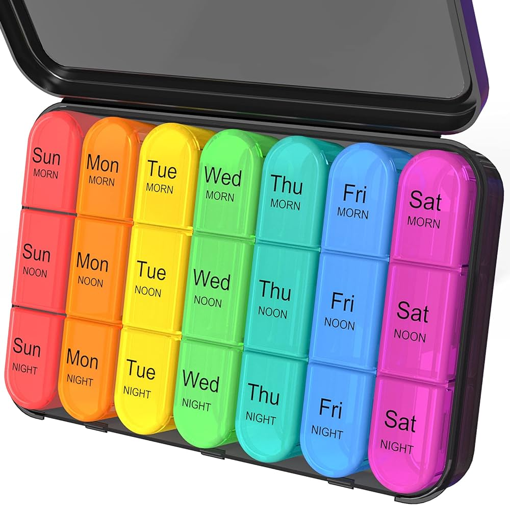 PILL ORGANIZE VITACRE 3TIMES A DAY