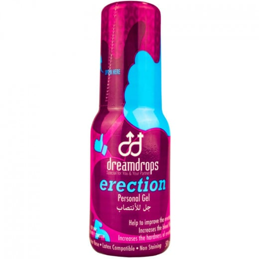 DREAM DROPS ERECTION GEL 50ML