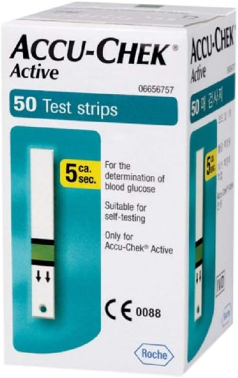 ACCU CHEK ACTIVE 50 TESTF