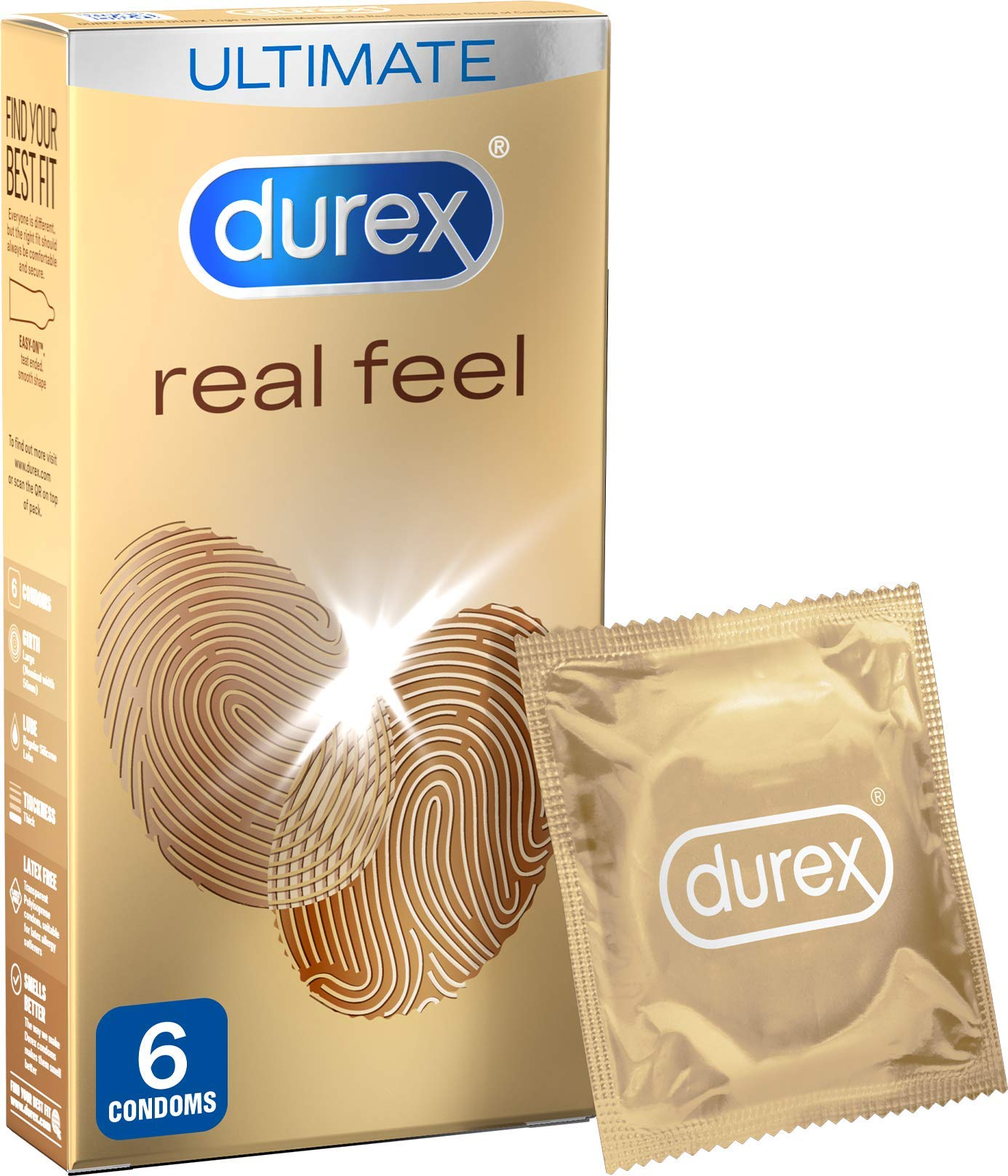 DUREX REAL FEEL 6PK