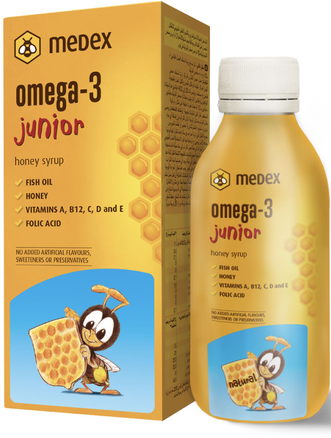 MEDEX OMEGA3 JUNIOR 140 ML