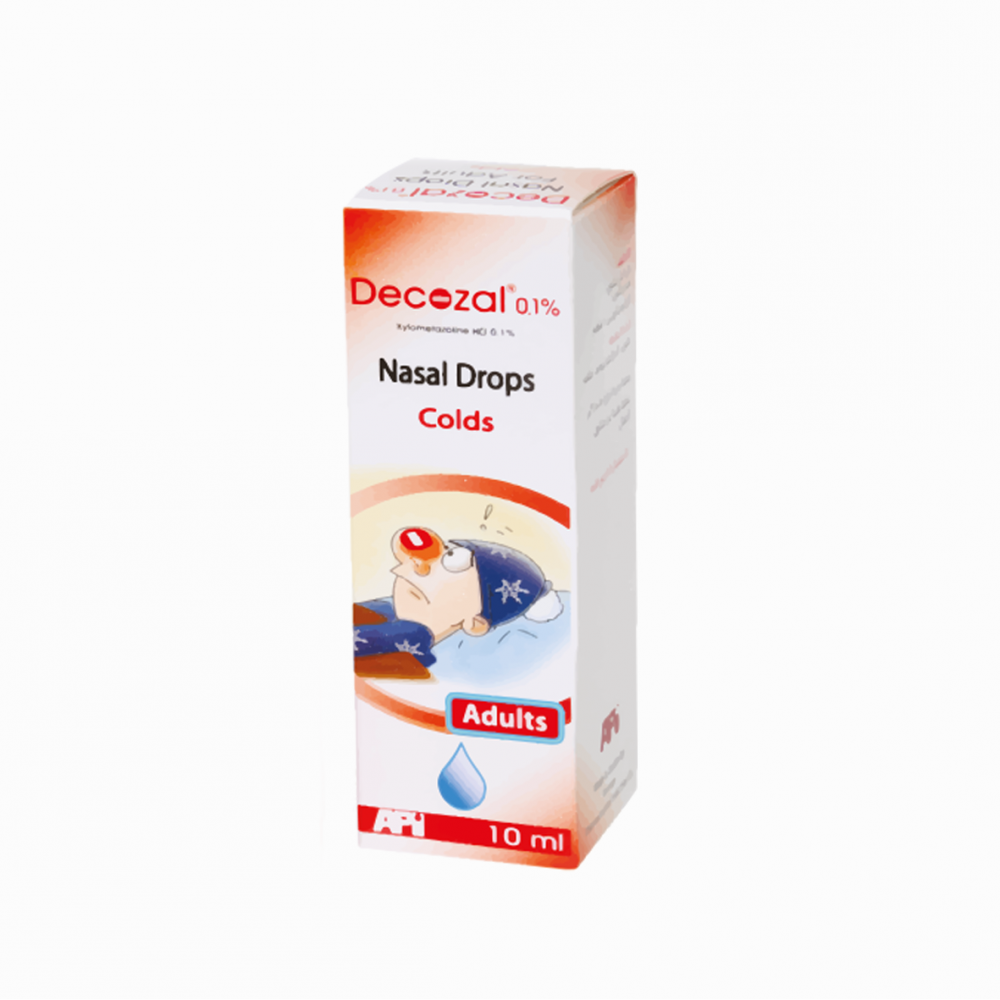 DECOZAL 0.1% AD.DROPS 10ML
